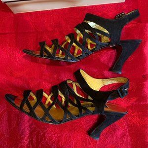CHARLES DAVID Strappy Heeled Sexy Sandal